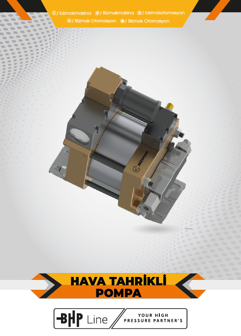 Hava Tahrikli Yüksek Basınç Pompaları Katalog