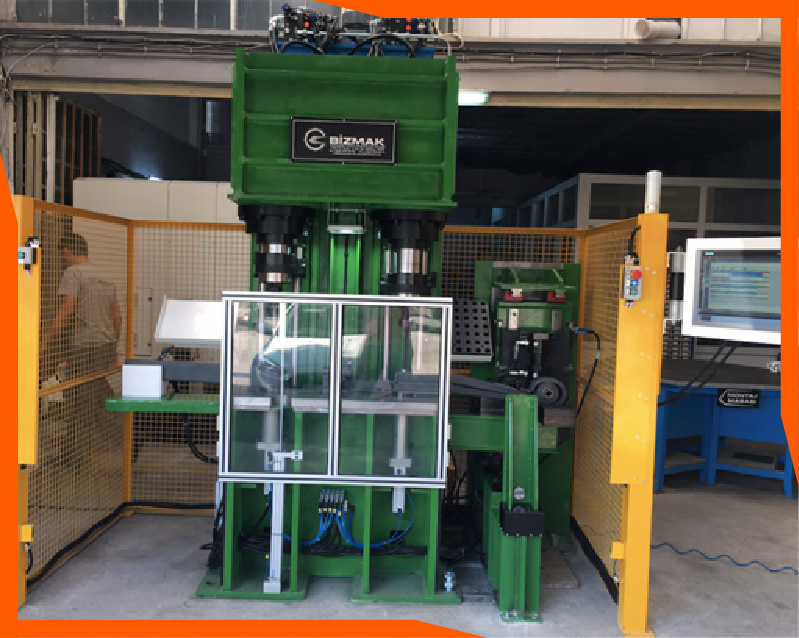 Leaf Spring, Bushing Press And Mounting Machine